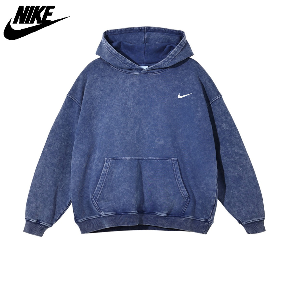 Sudadera con capucha Essential Washed Fleece