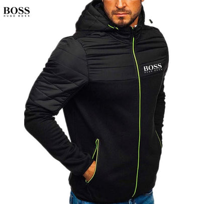 Chaqueta con cremallera para hombre