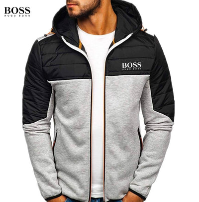 Chaqueta con cremallera para hombre