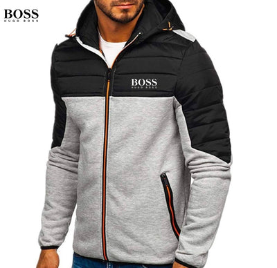 Chaqueta con cremallera para hombre