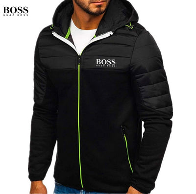 Chaqueta con cremallera para hombre