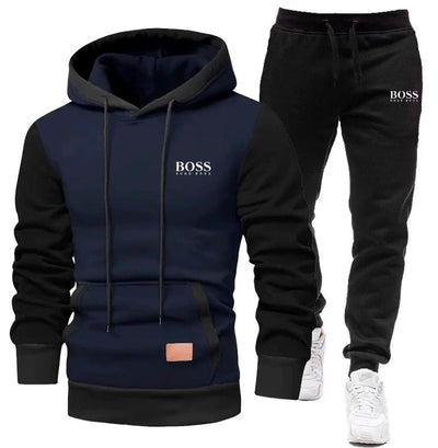 Conjunto de sudadera y jogger para hombre