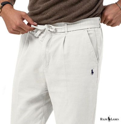 Pantalones de frente plano para hombre