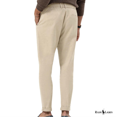 Pantalones de frente plano para hombre