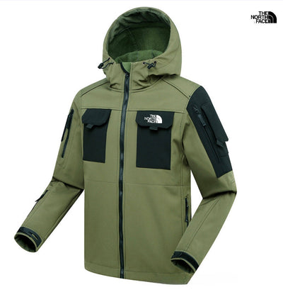 Chaqueta Táctica Militar con Capucha